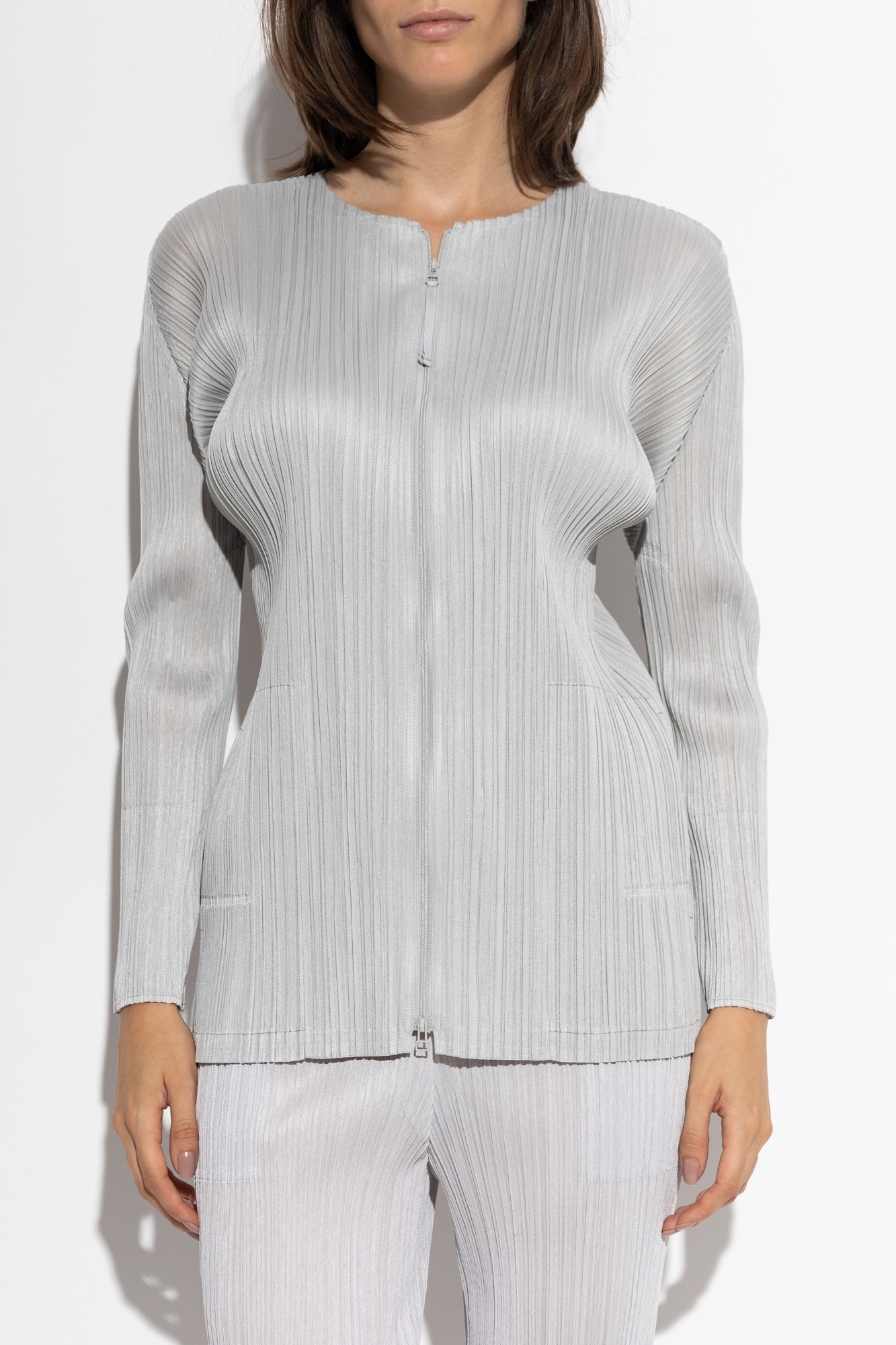 Pleats Please Issey Miyake Pleated cardigan | Women's | Vitkac